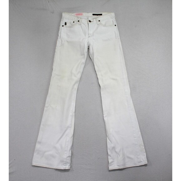 Adriano Goldschmied Denim - Adriano Goldschmied Women White Jeans Denim BootCut Size 27